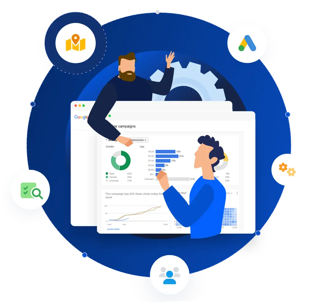 3 step process google audit